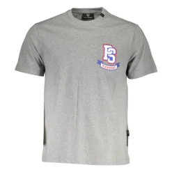 Outlet T-Shirt Girocollo con Applicazione Logo T-Shirts & Toppe