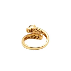 Twisted Panther Ring Dame Smykker