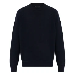 Uld og Cashmere Crewneck Sweater Strik