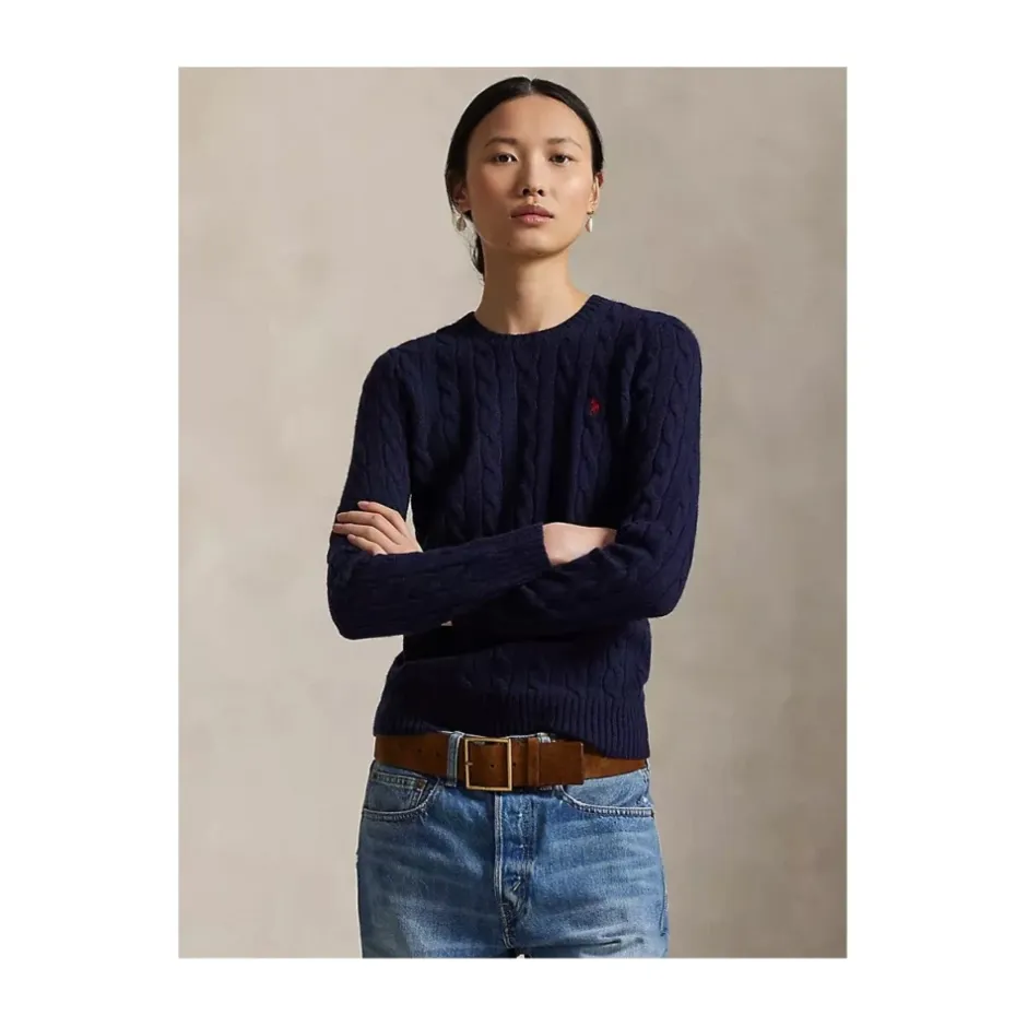 Clearance Uld- og Cashmere Sweater Dame Striktrøjer & Sweatere