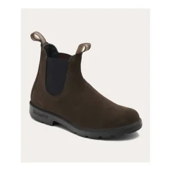 Clearance Vandafvisende Chelsea støvler i ruskind Chelsea Boots