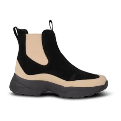 Outlet Vandtæt Chelsea City Støvle i Ruskind Dame Støvler|Chelsea Boots