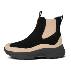 Outlet Vandtæt Chelsea City Støvle i Ruskind Dame Støvler|Chelsea Boots