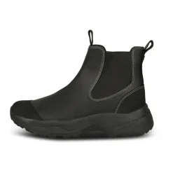 Sale Vandtætte gummistøvler med fiskeskinddetaljer Dame Støvler|Chelsea Boots