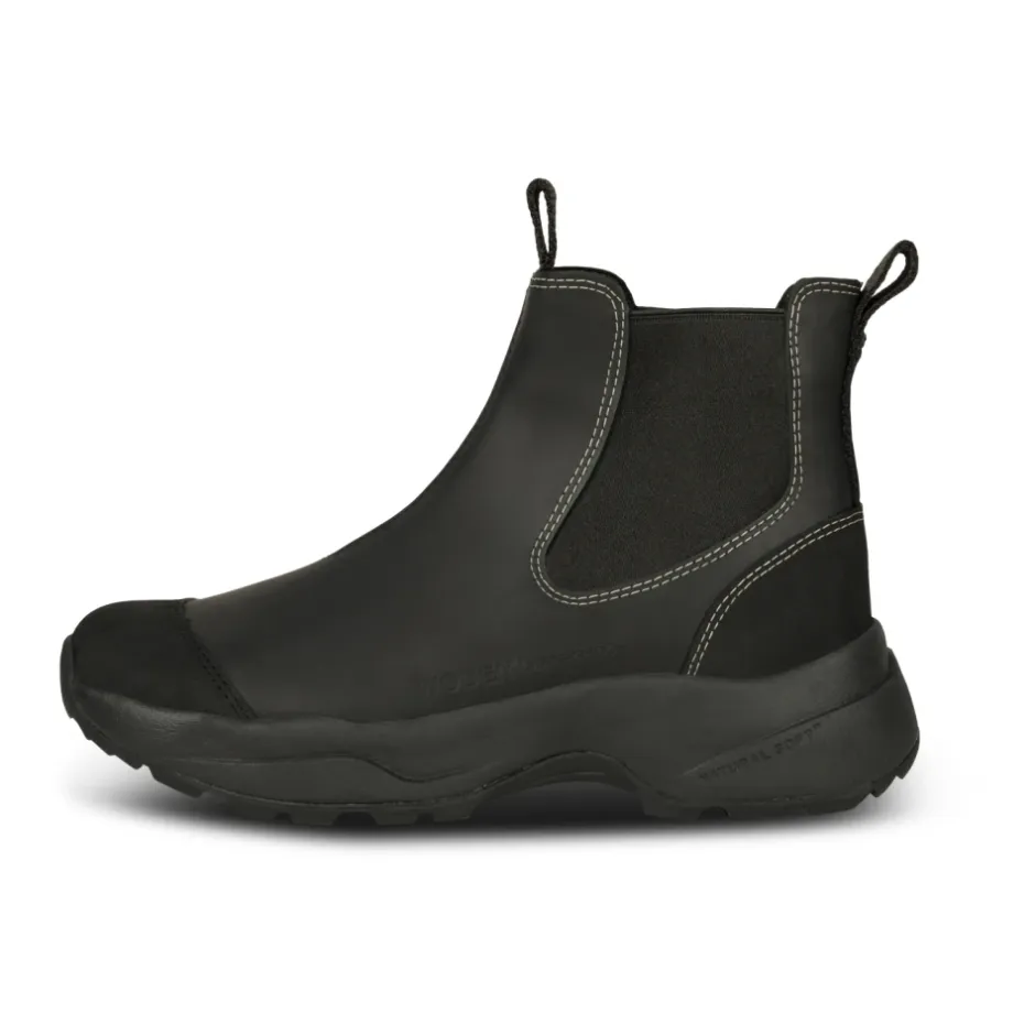 Sale Vandtætte gummistøvler med fiskeskinddetaljer Dame Støvler|Chelsea Boots
