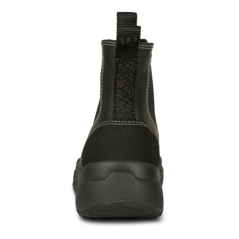 Sale Vandtætte gummistøvler med fiskeskinddetaljer Dame Støvler|Chelsea Boots