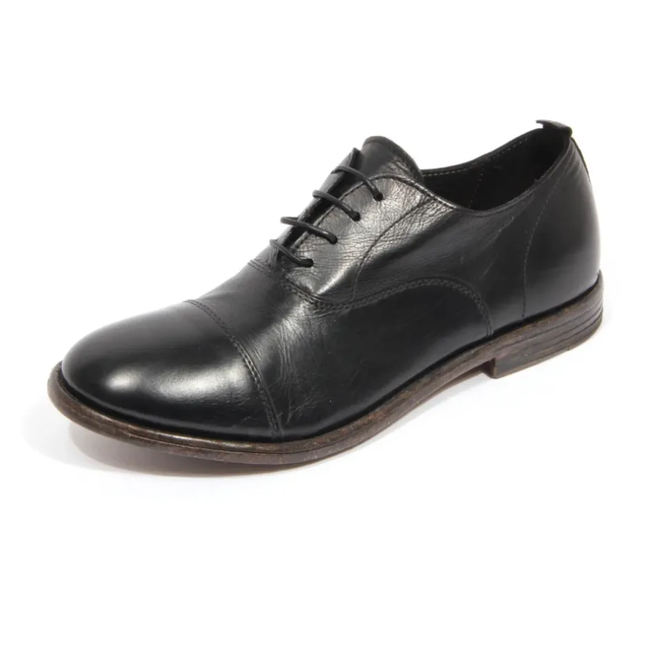 Vintage Lace-Up Sko Capalbio Nero Business Sko