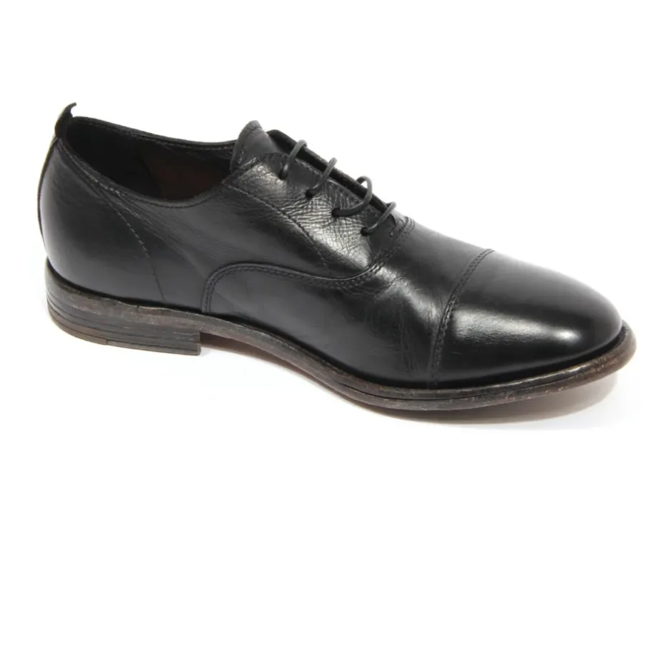 Vintage Lace-Up Sko Capalbio Nero Business Sko