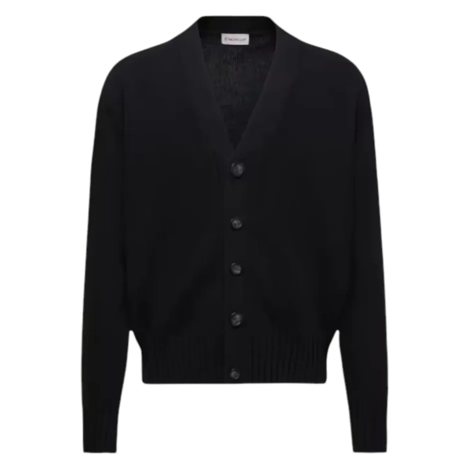 Discount V-Neck Uld Cardigan Strik