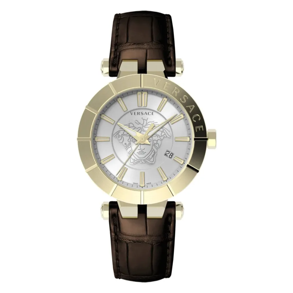 Clearance V-Race Restyling Læder Dato Ur Ure