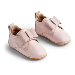 Discount Footwear - Indoor Shoe Bow, WF404j - Rose Ballet Børn Hjemmesko