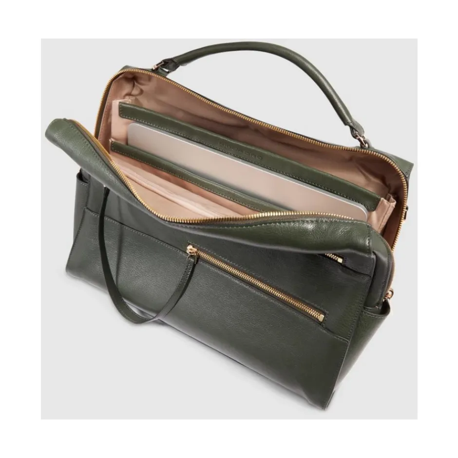 Best Women's laptop bag with iPad® compartment, shock absorbing and RFID protection Dame Laptop Tasker