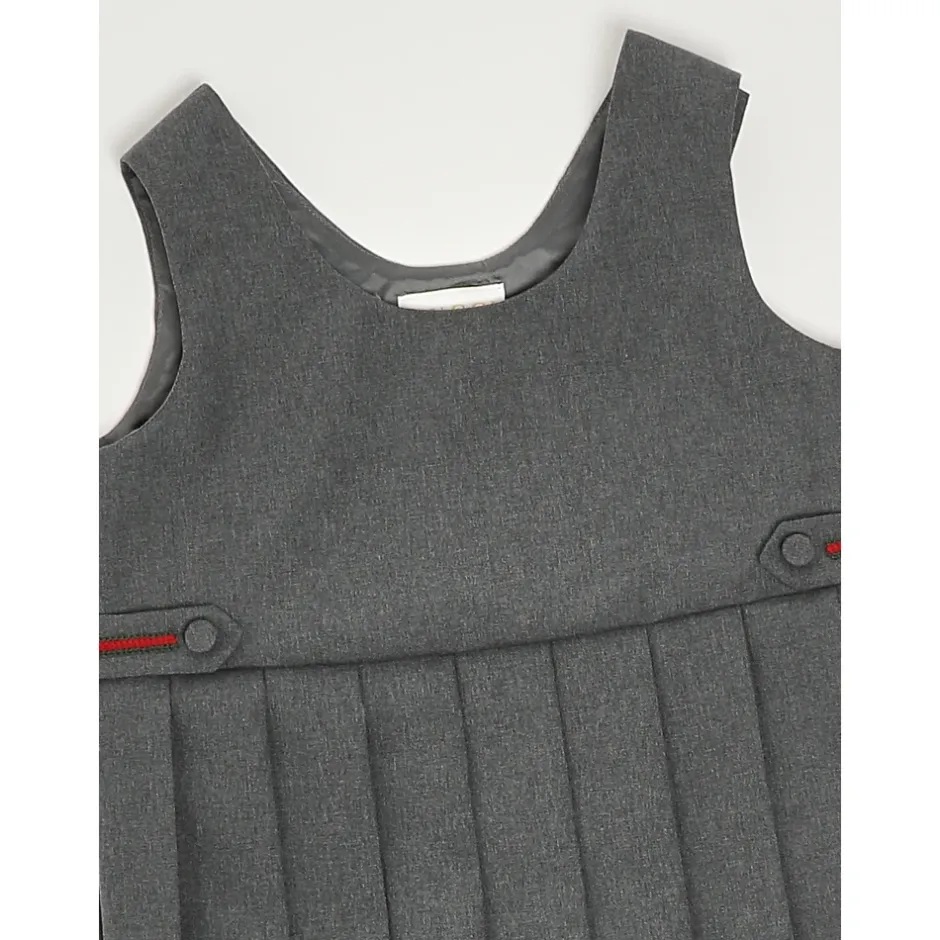 Best Wool Dress with Web Detail Børn Kjoler & Nederdele