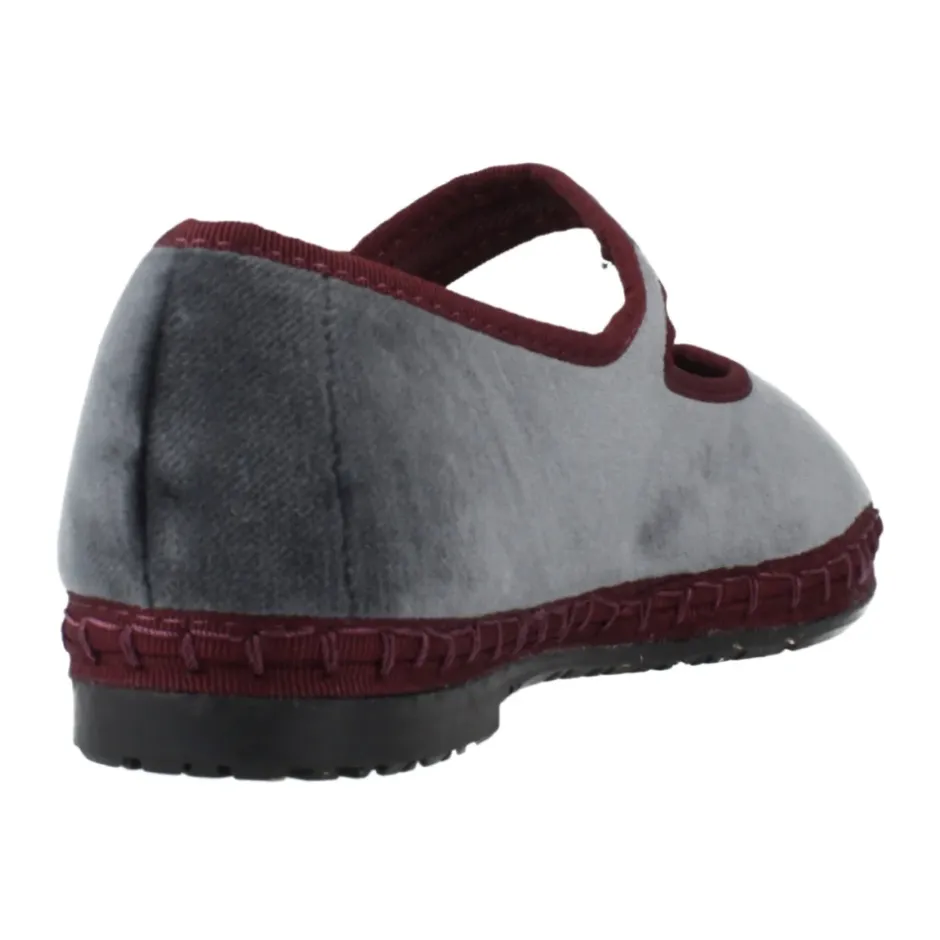 Zapato Hebilla Velvet Børn Ballerinasko