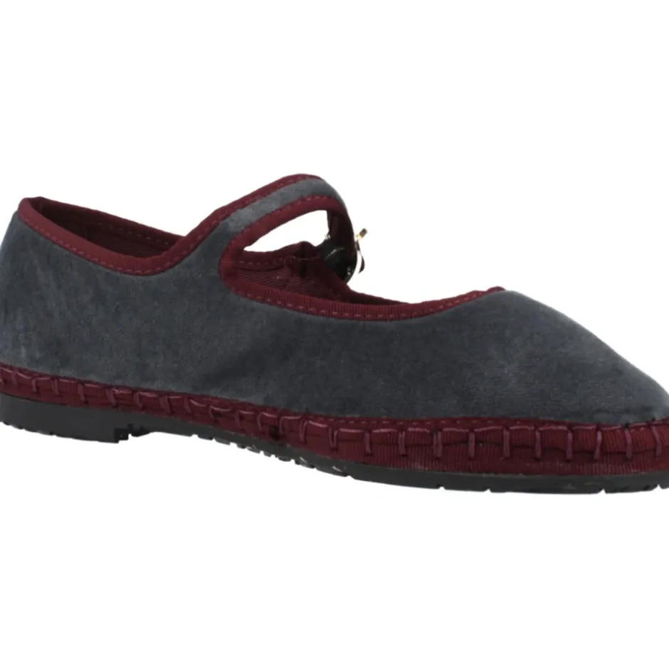 Zapato Hebilla Velvet Børn Ballerinasko