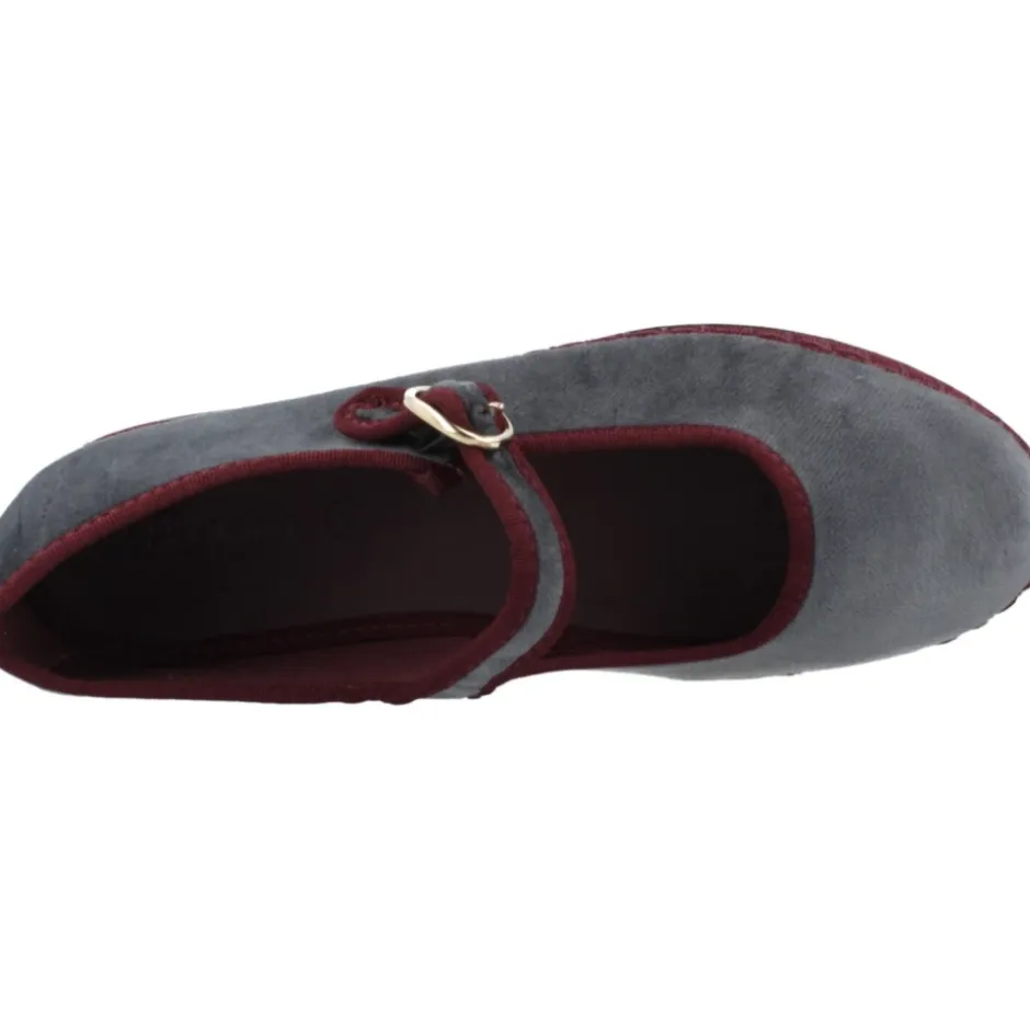 Zapato Hebilla Velvet Børn Ballerinasko