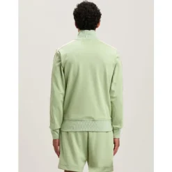 Sale Zipped Track Jacket with Logo Embroidery Træningsjakker