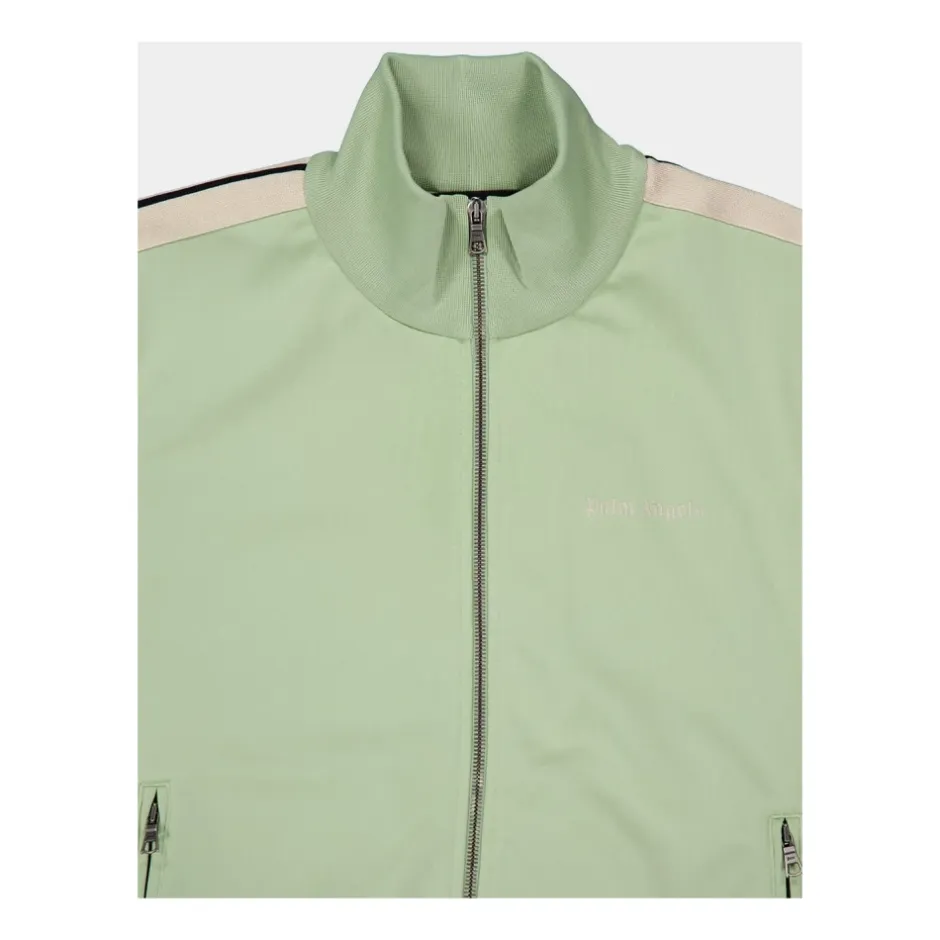 Sale Zipped Track Jacket with Logo Embroidery Træningsjakker