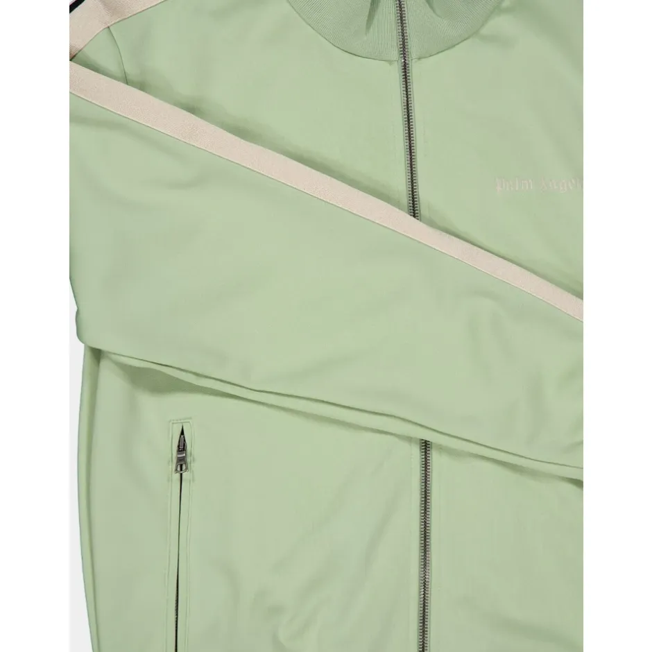 Sale Zipped Track Jacket with Logo Embroidery Træningsjakker