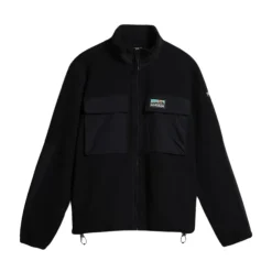 Outlet Zip-Up Fleece Jakke Streetwear Stil Fleece