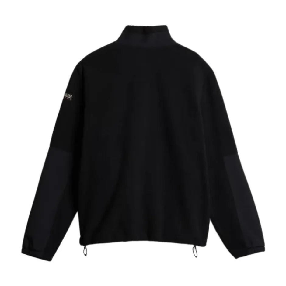 Outlet Zip-Up Fleece Jakke Streetwear Stil Fleece